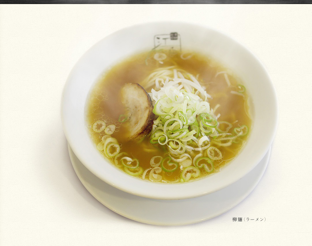 江南の柳麺（ラーメン）720円